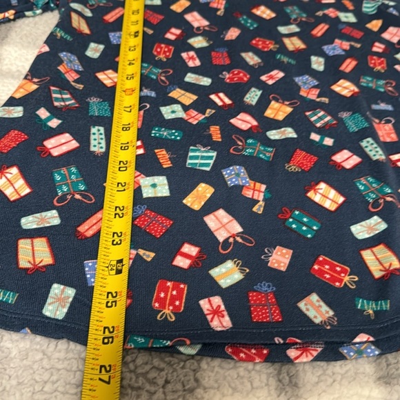 Cuddl Duds Womens M Pajama Top Christmas Holiday NWT Comfortable Soft Lounge - Picture 10 of 10